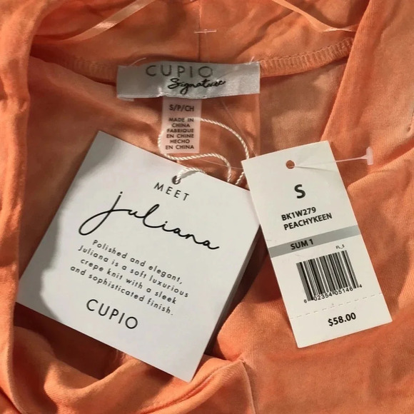 CUPIO SIGNATURE Short Sleeve Tunic Top - Picture 5 of 7